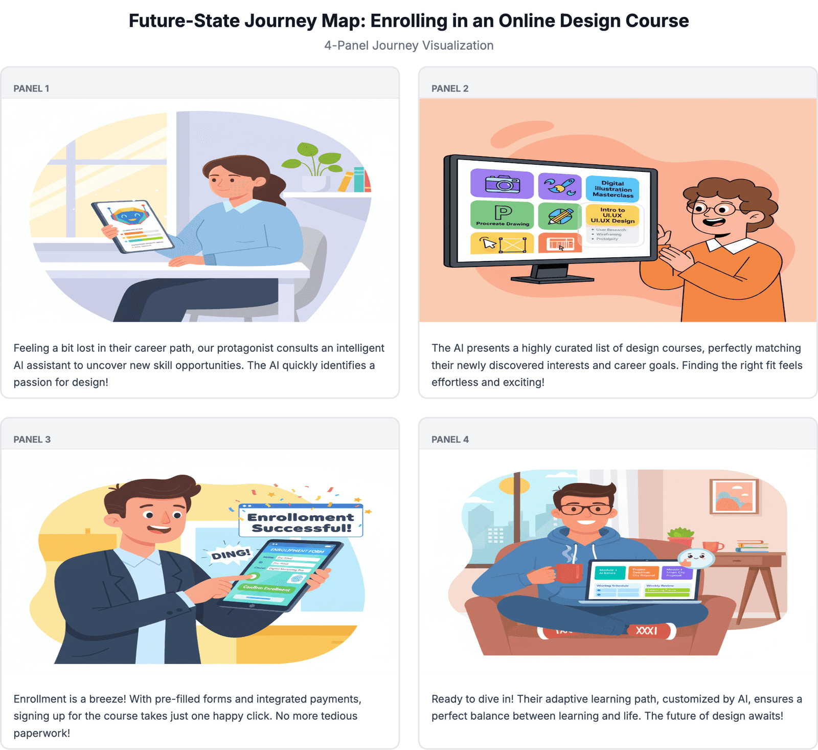 Vibrant Cartoon Storyboards