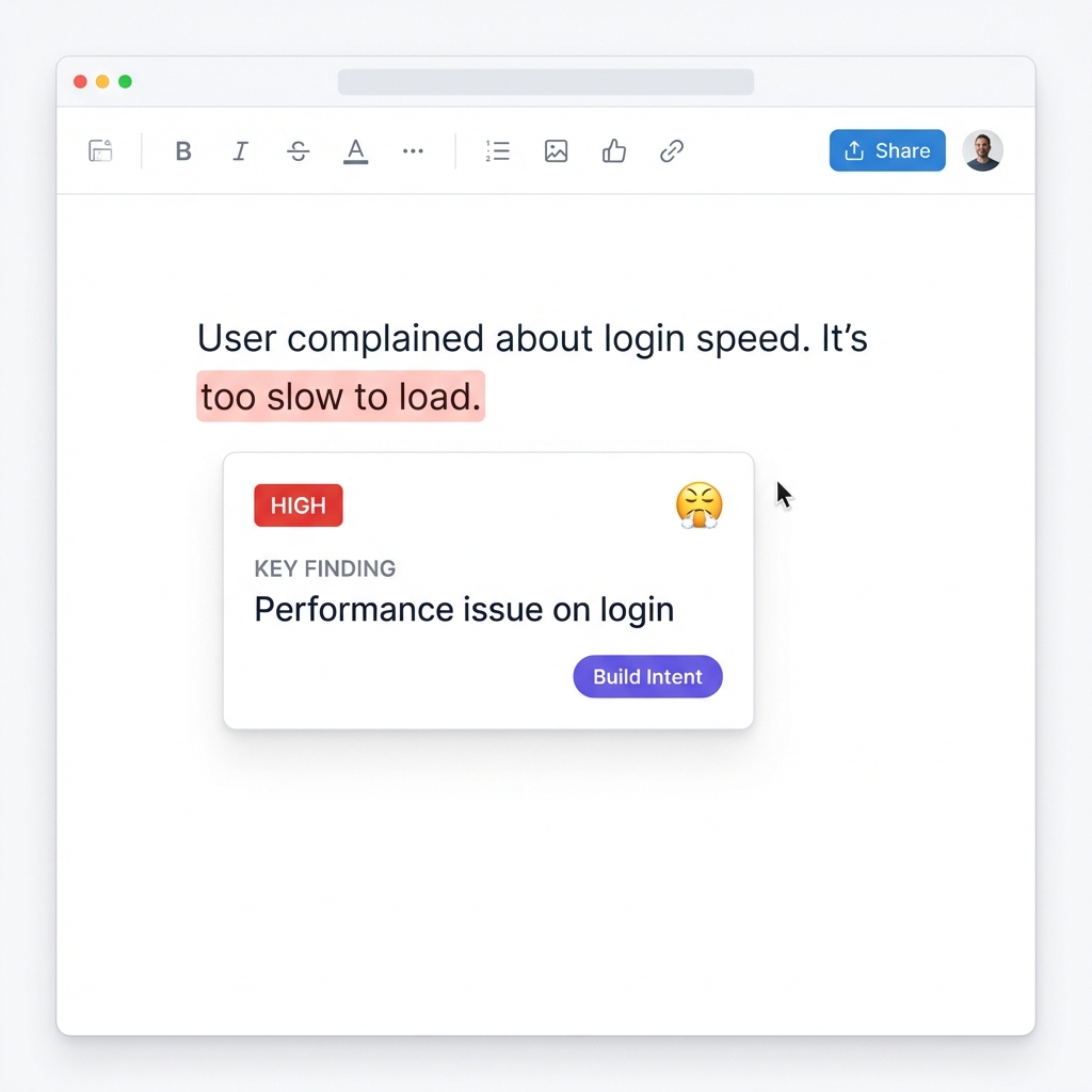 Inline Friction Highlighting